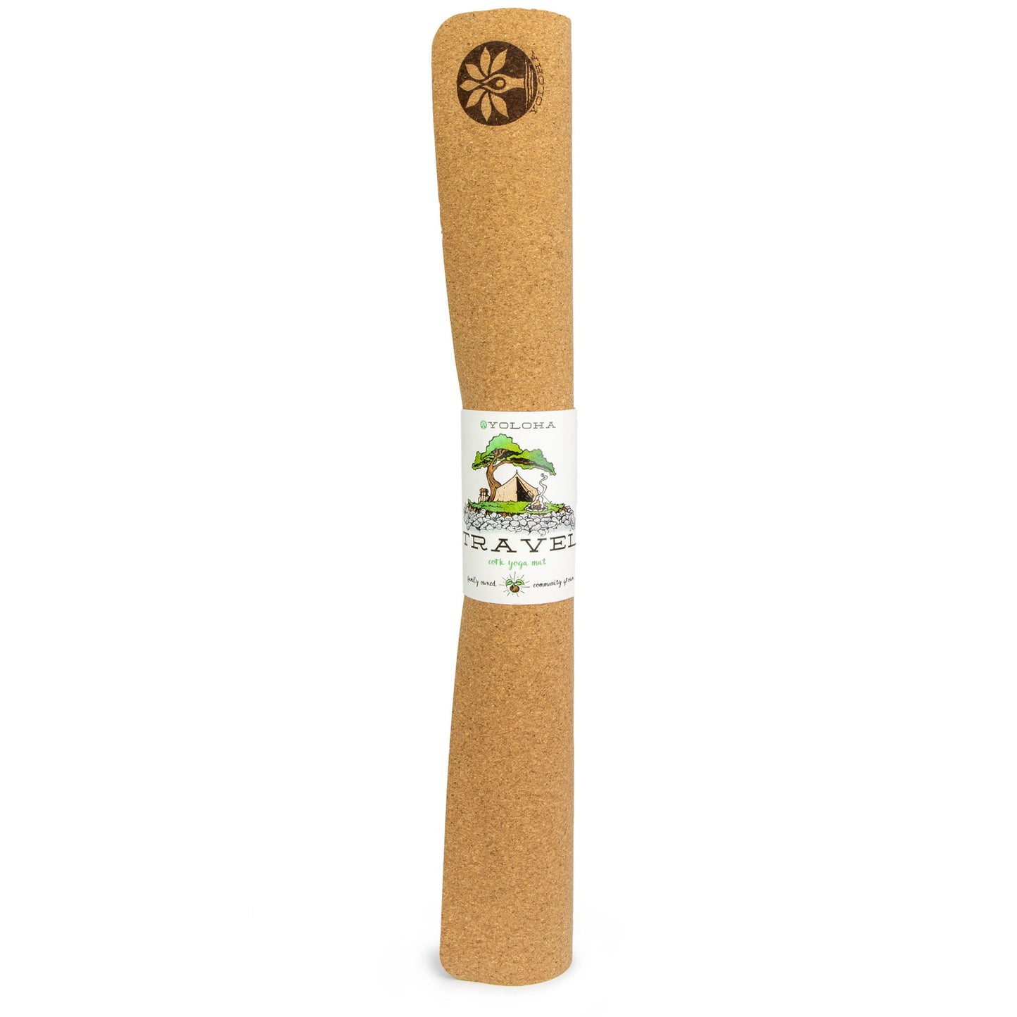 Ultra-Portable Eco Cork Yoga Mat - Korvel