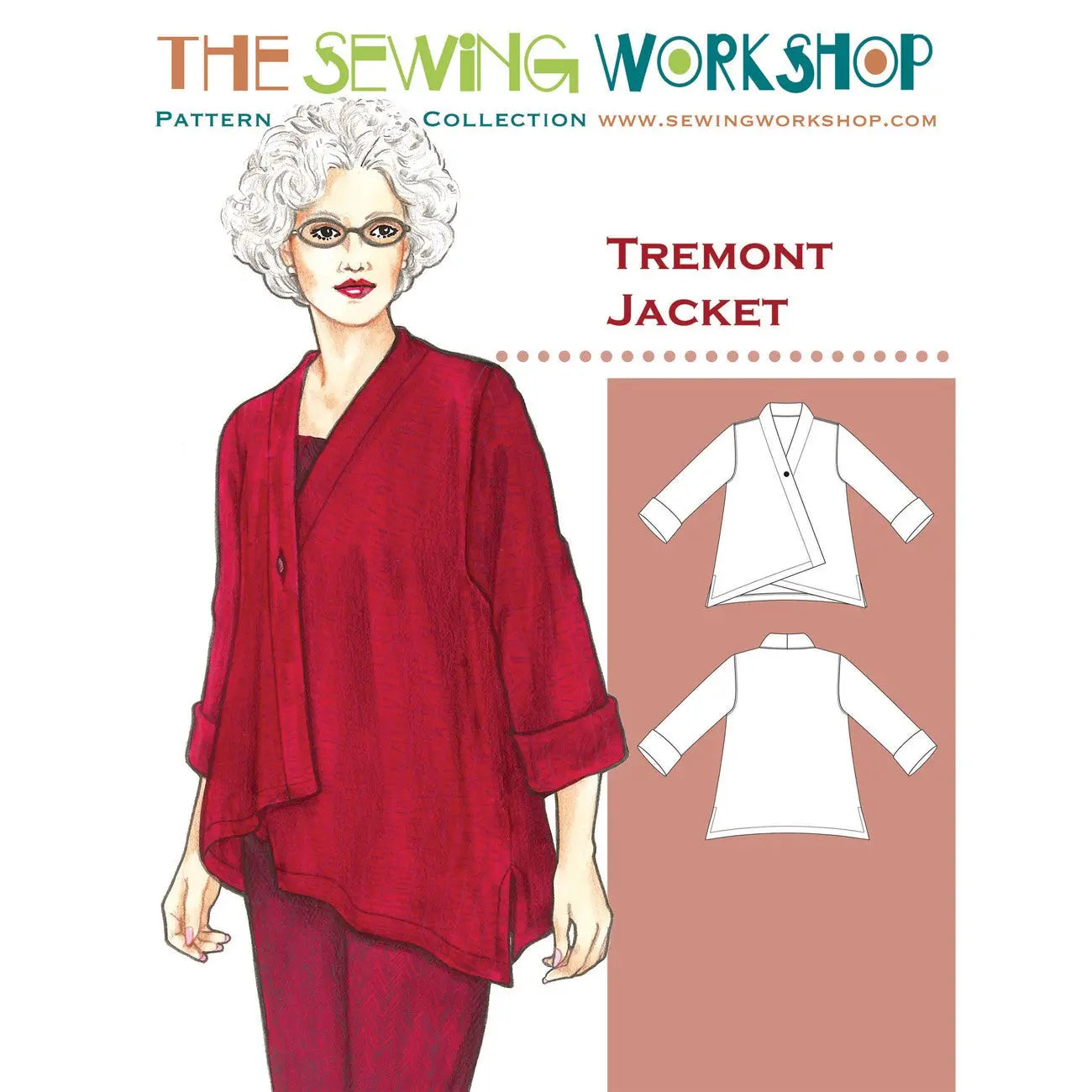 Tremont Jacket - Elegant A-Line Design for Creative Sewing