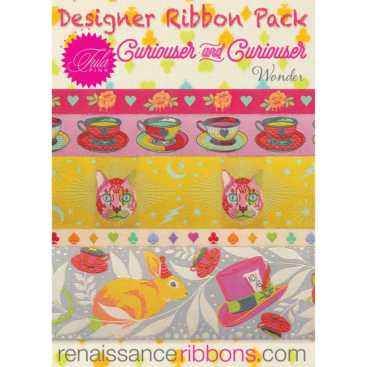 Paquete de Diseñador Curiouser Wonder de Tula Pink