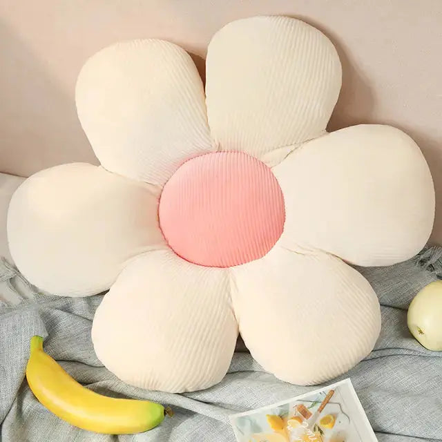 Cojín de Flor de Seis Pétalos