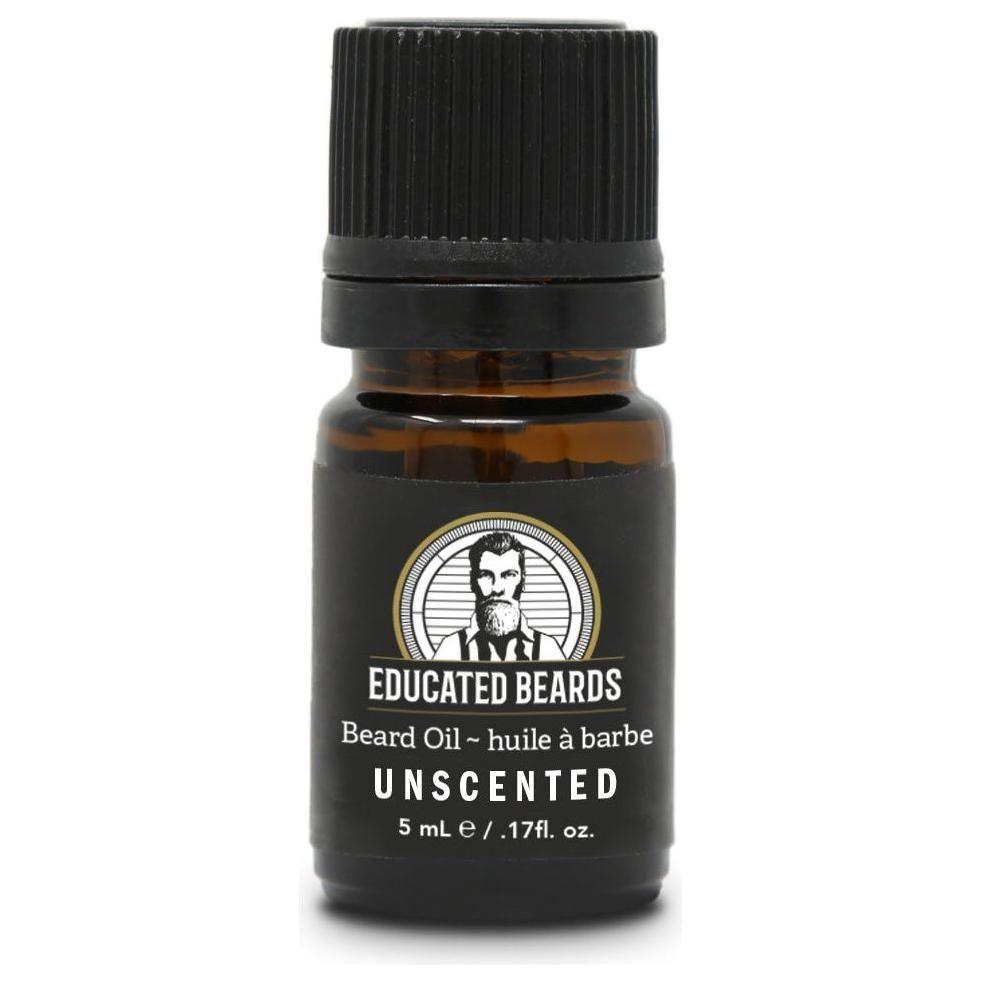 Educated Beards Unscented Beard Oil - 5ml