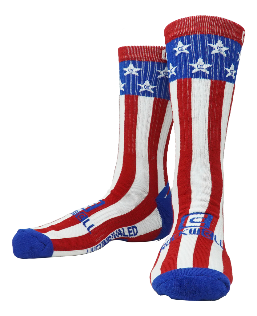 Premium USA Crew Socks for Ultimate Comfort - Korvel