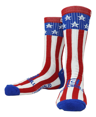 Premium USA Crew Socks for Ultimate Comfort - Korvel