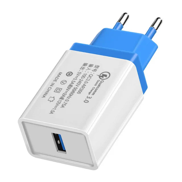 Premium USB Quick Charge 3.0 Mobile Phone Charger