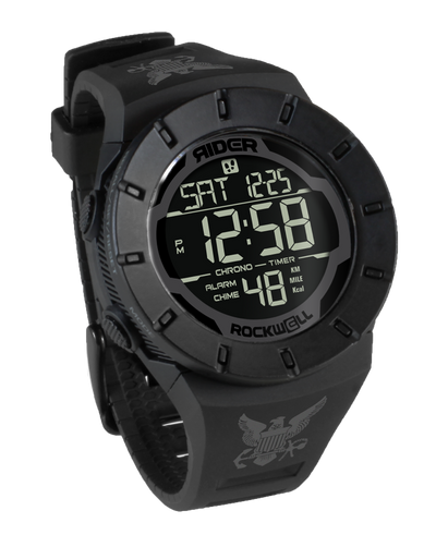 Coliseum Fit™ Forum - Phantom Black Navy Edition Watch - Korvel