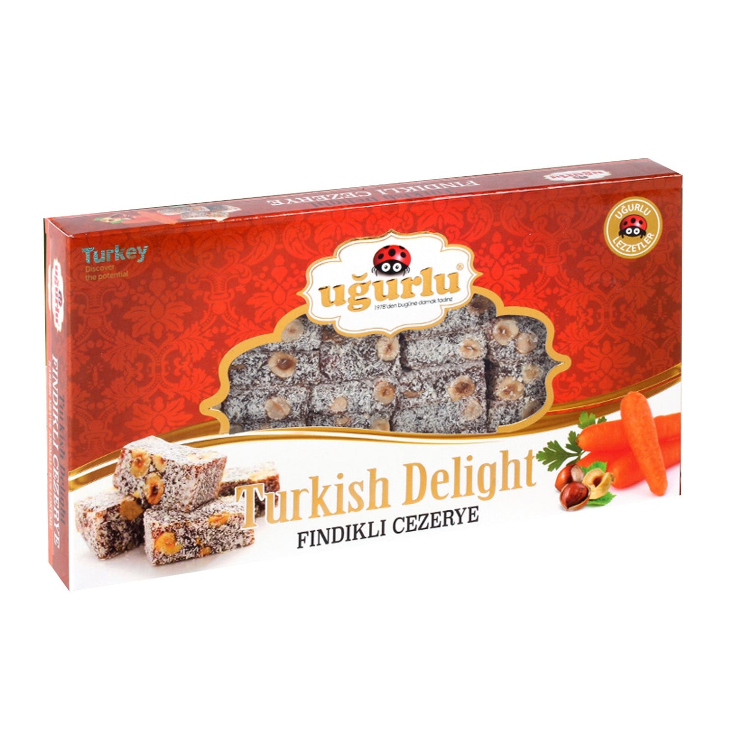 Uğurlu Hazelnut Cezerye – 350g (Fındıklı Cezerye)