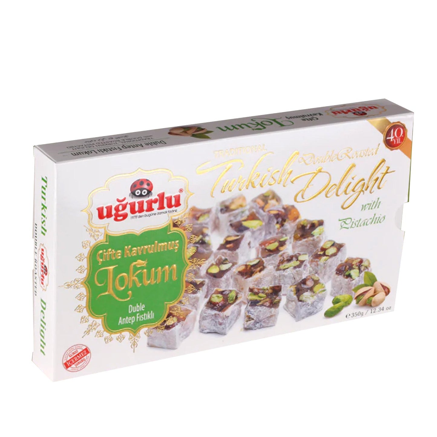 Uğurlu Double Pistachio Turkish Delight – 350g