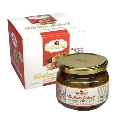 Uğurlu Candied Chestnuts – 470g (Kestane Şekeri)