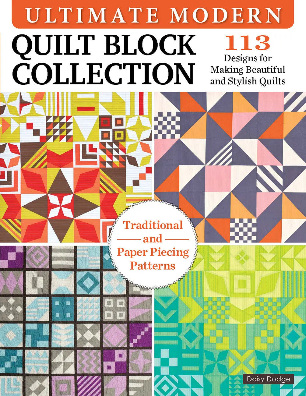 Colección Definitiva de Bloques de Quilt Moderno