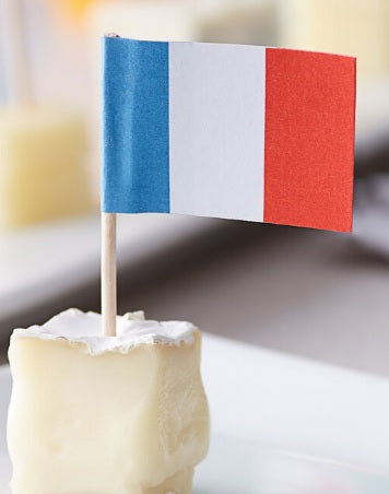 French Flag Toothpicks - 100 or 1000 Count