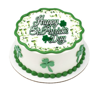Happy St. Patrick's Day Decorative Plaque - 3"