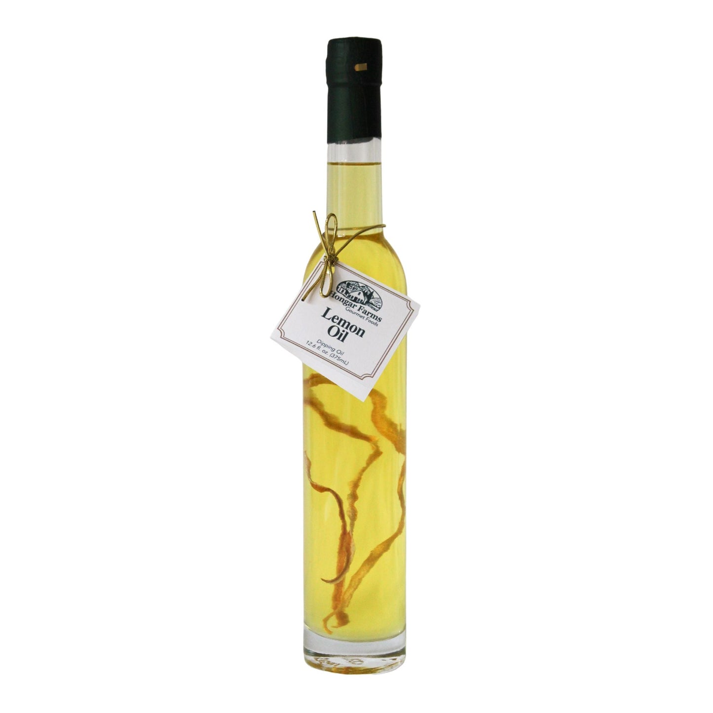 Lemon Infused Extra Virgin Olive Oil Blend, Tall Round (375mL) - Korvel