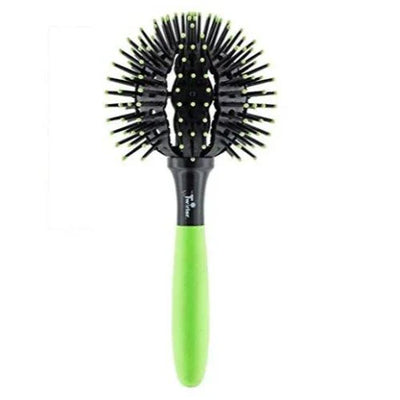 The Twirler Neon Green Large Hairbrush