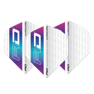 Volants de fléchettes standard RD Logo Rainbow Hardcore XT