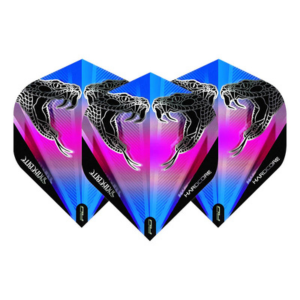 Peter Wright Snake Black Transparent Dart Flights