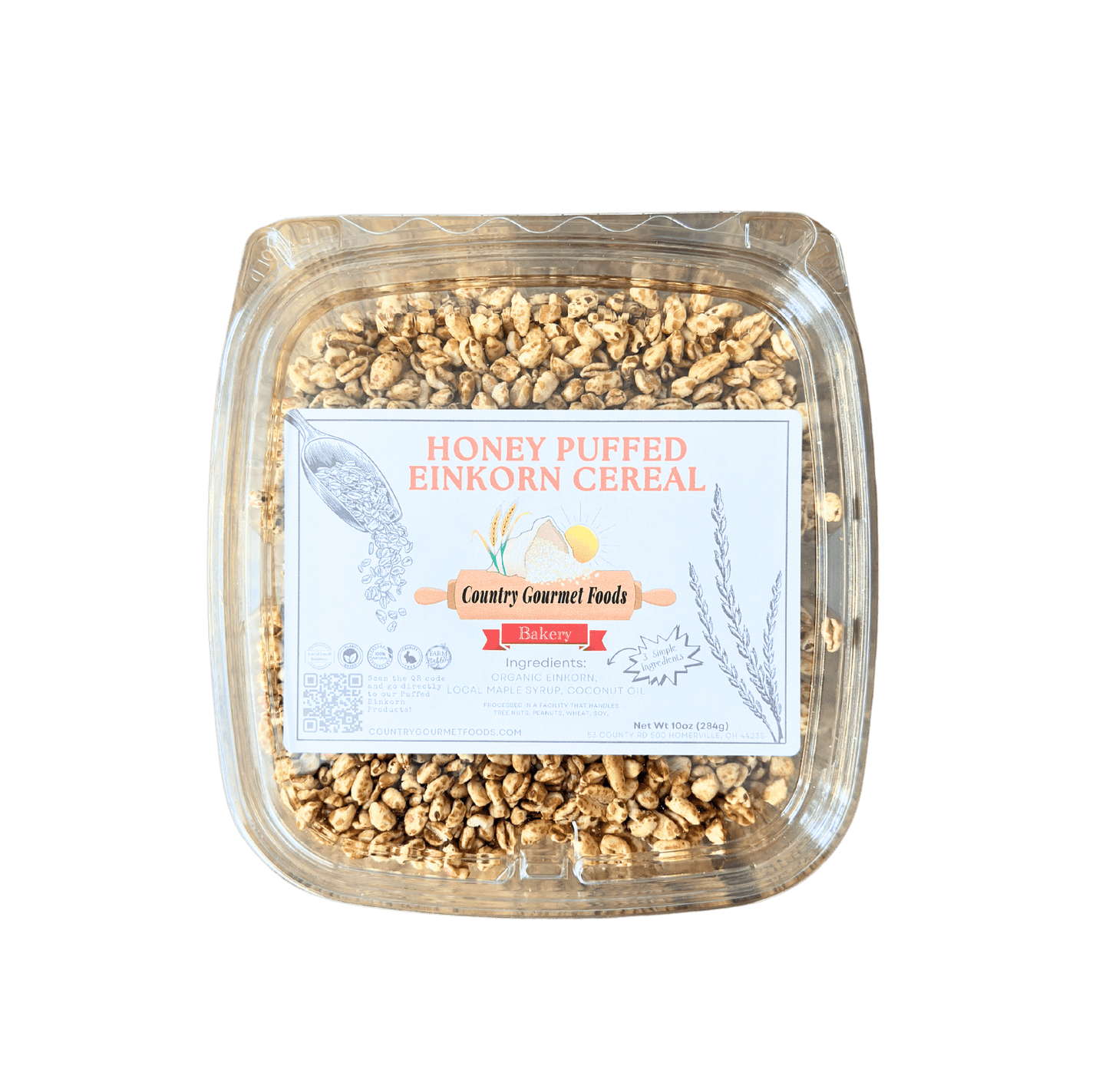 Nutritious Puffed Einkorn Cereal Delights - Korvel