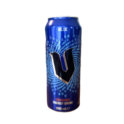 V Energy Blue 500mL – Bebida Energética Tropical de Guaraná