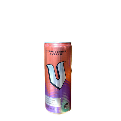Bebida Energética V – Sabor Fresas con Crema