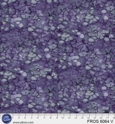 Violet / Purple Frost Cotton Fabric 44”/45” Per Yard