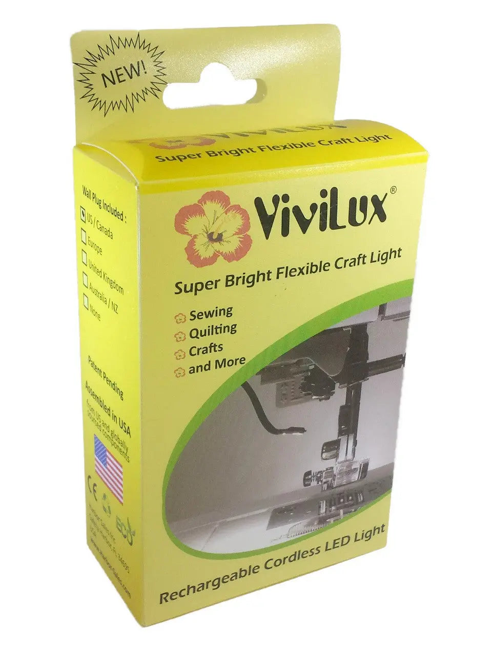 ViviLux Magnetic LED Sewing Machine Light