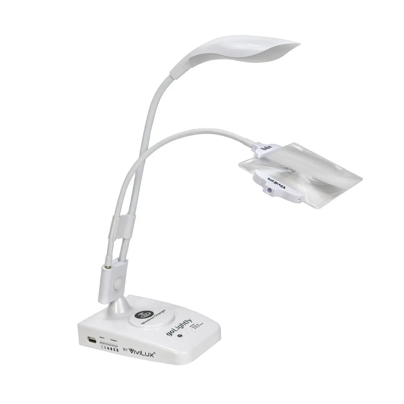 ViviLux Task Lamp with Optical Grade 3x Magnifier