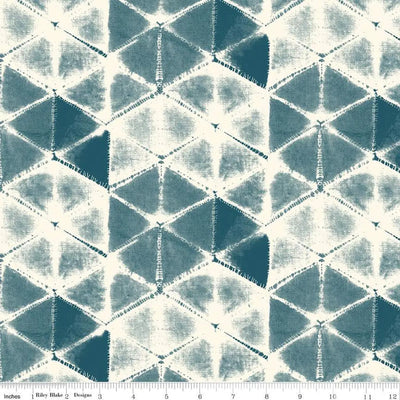 Tissu White Eden Shibori Stargazer Wideback par Yard