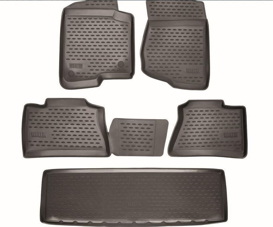 Westin 2015-2016 Chevrolet Tahoe Protectores de Suelo - Negro