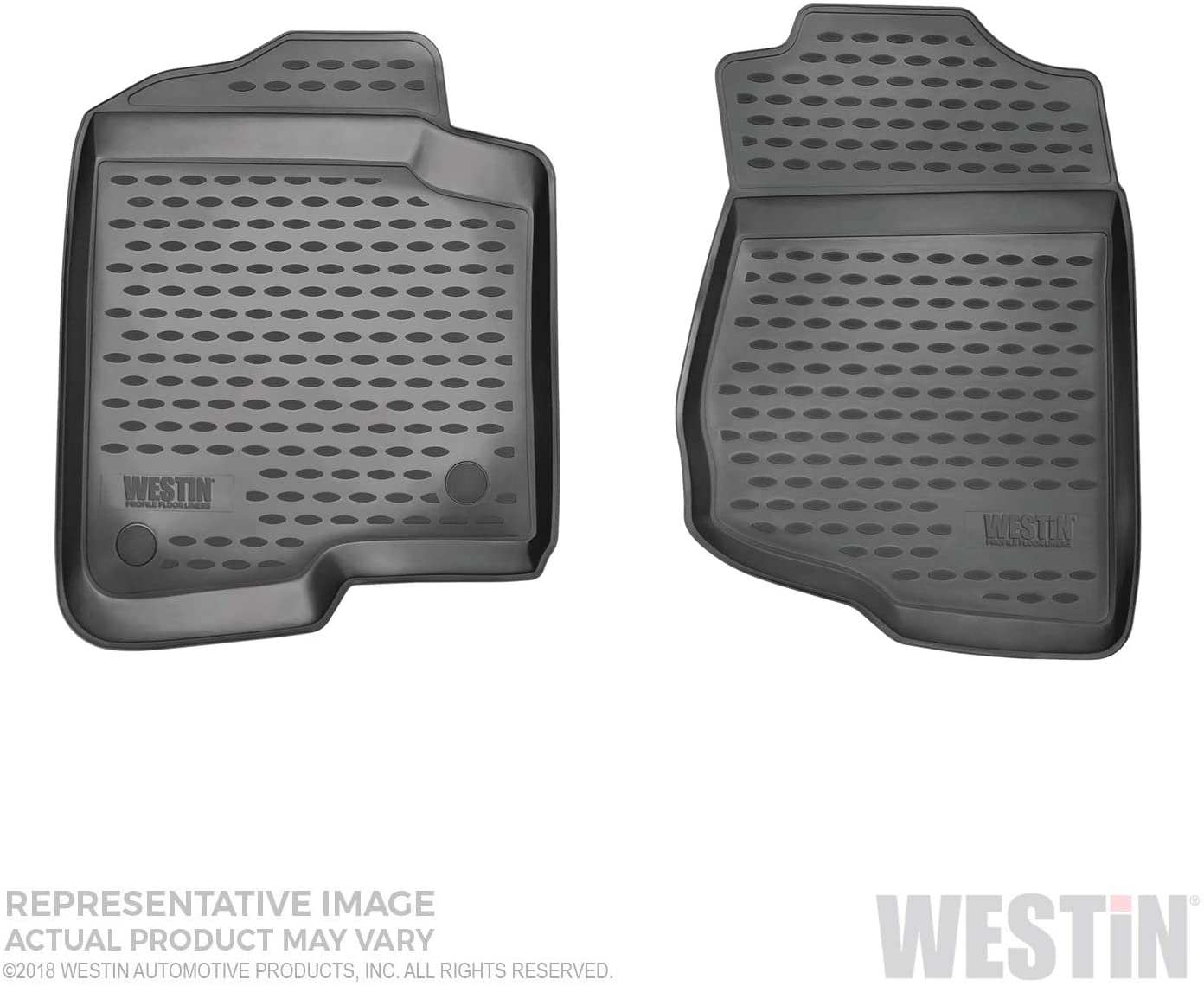 Tapis de sol Westin Profile pour Ford F150 Regular Cab 15-18 - Noir