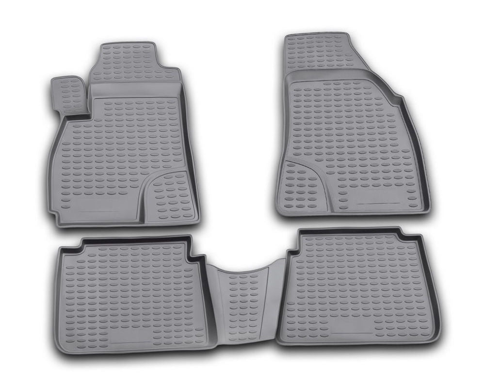 Tapis de sol Westin Profile pour Hyundai Santa Fe 2001-2006 - Noir