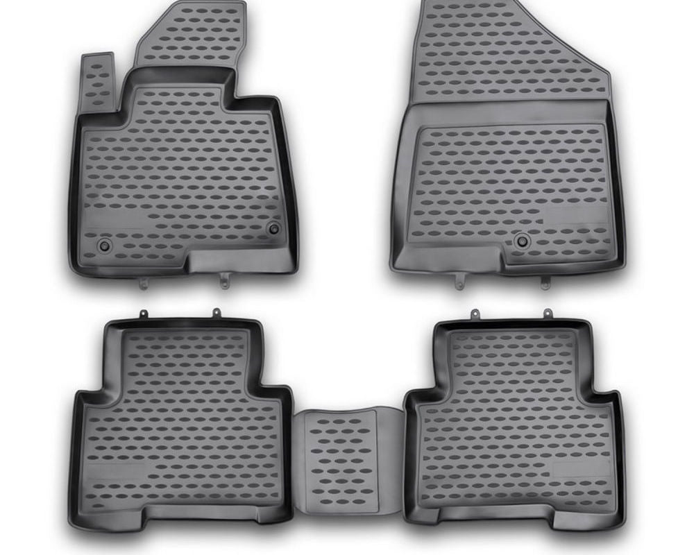 Revestimientos de Piso Westin para Hyundai Santa Fe Sport 2013-2017 - Negro