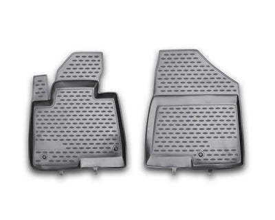 Westin Profile Floor Liners for 2013-2017 Hyundai Santa Fe Sport - Front - Black