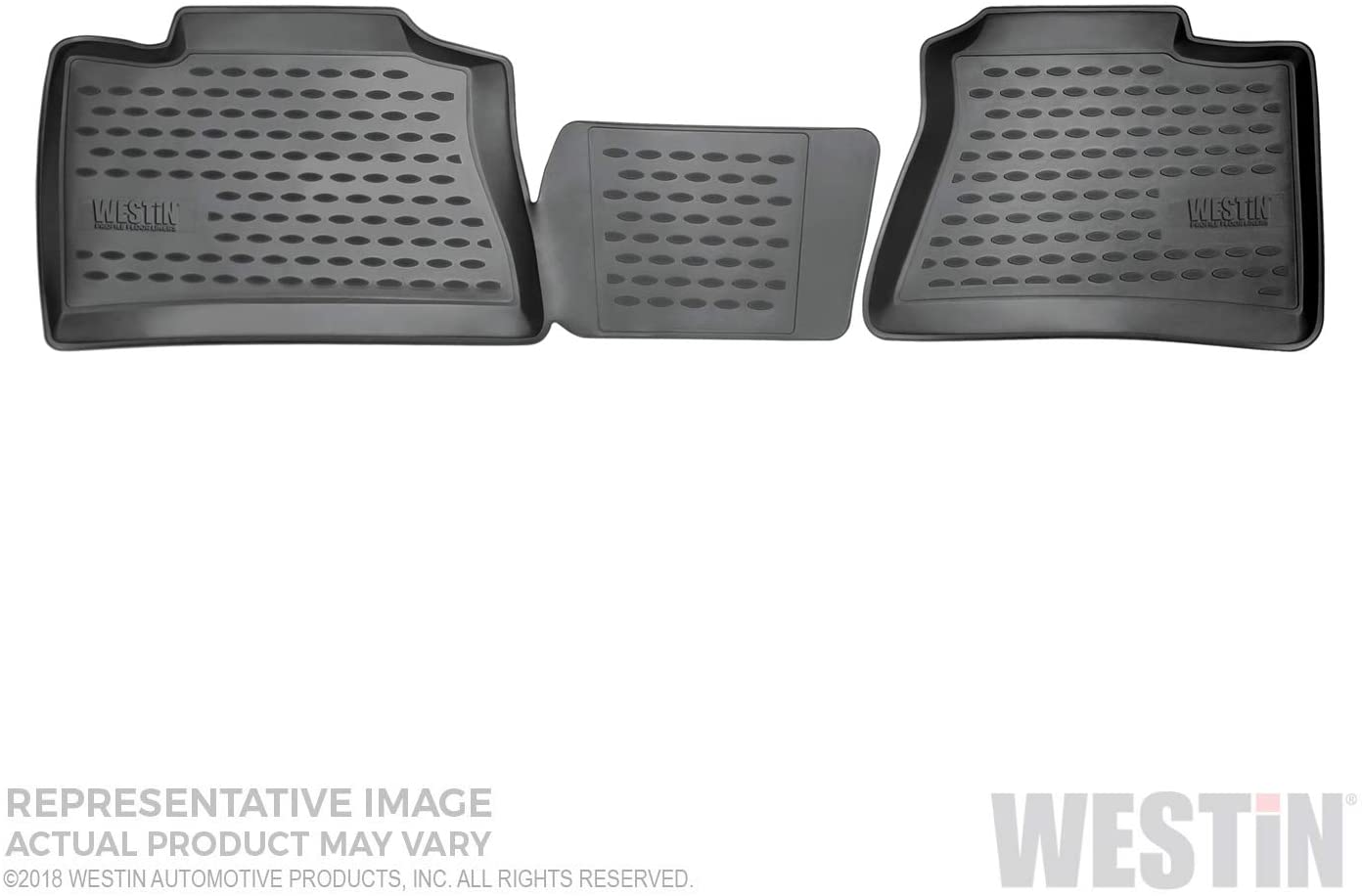 Westin 15-18 Ford F150 Super Cab Profile Floor Liners - Black