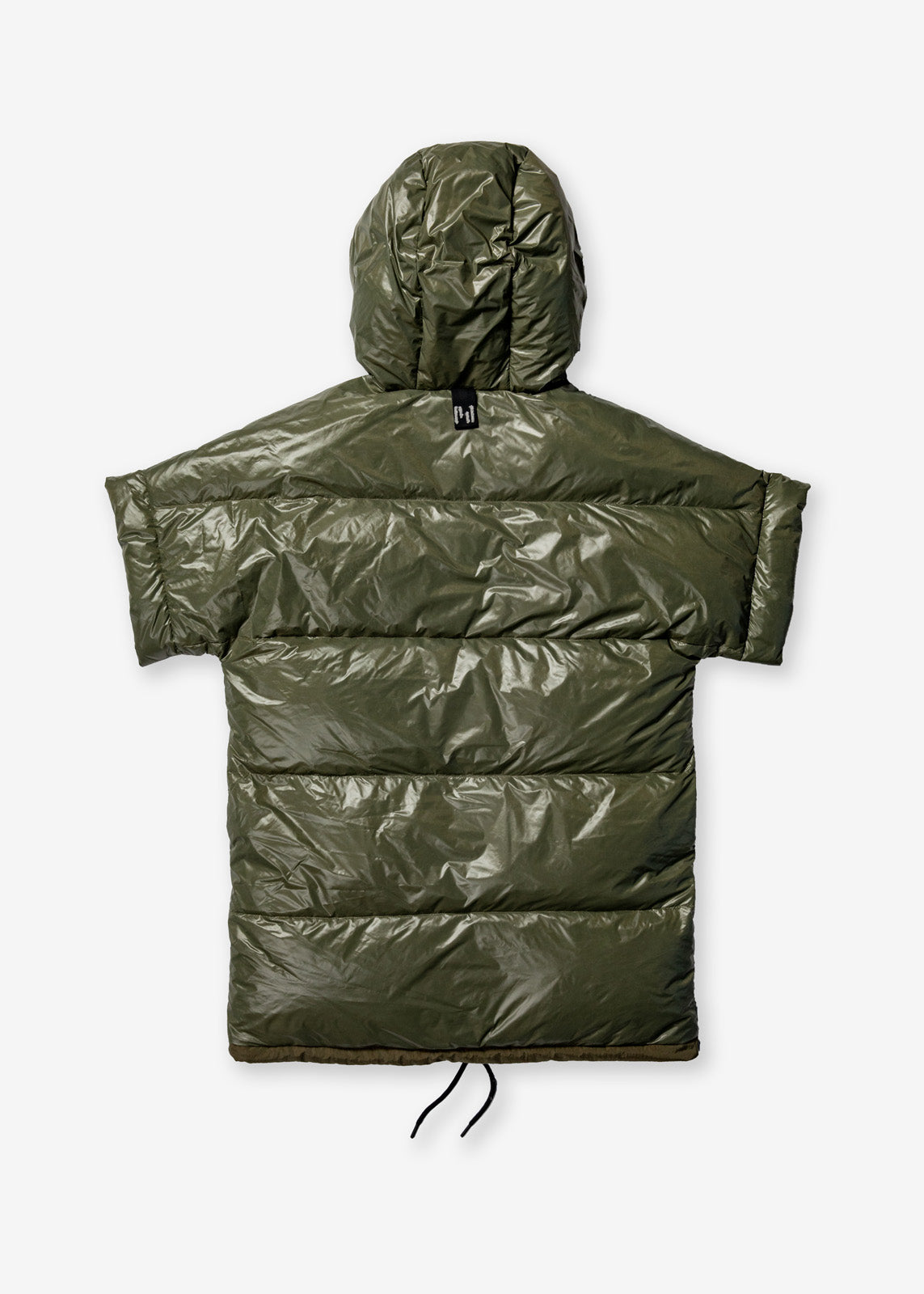 Gilet Long en Duvet - Olive