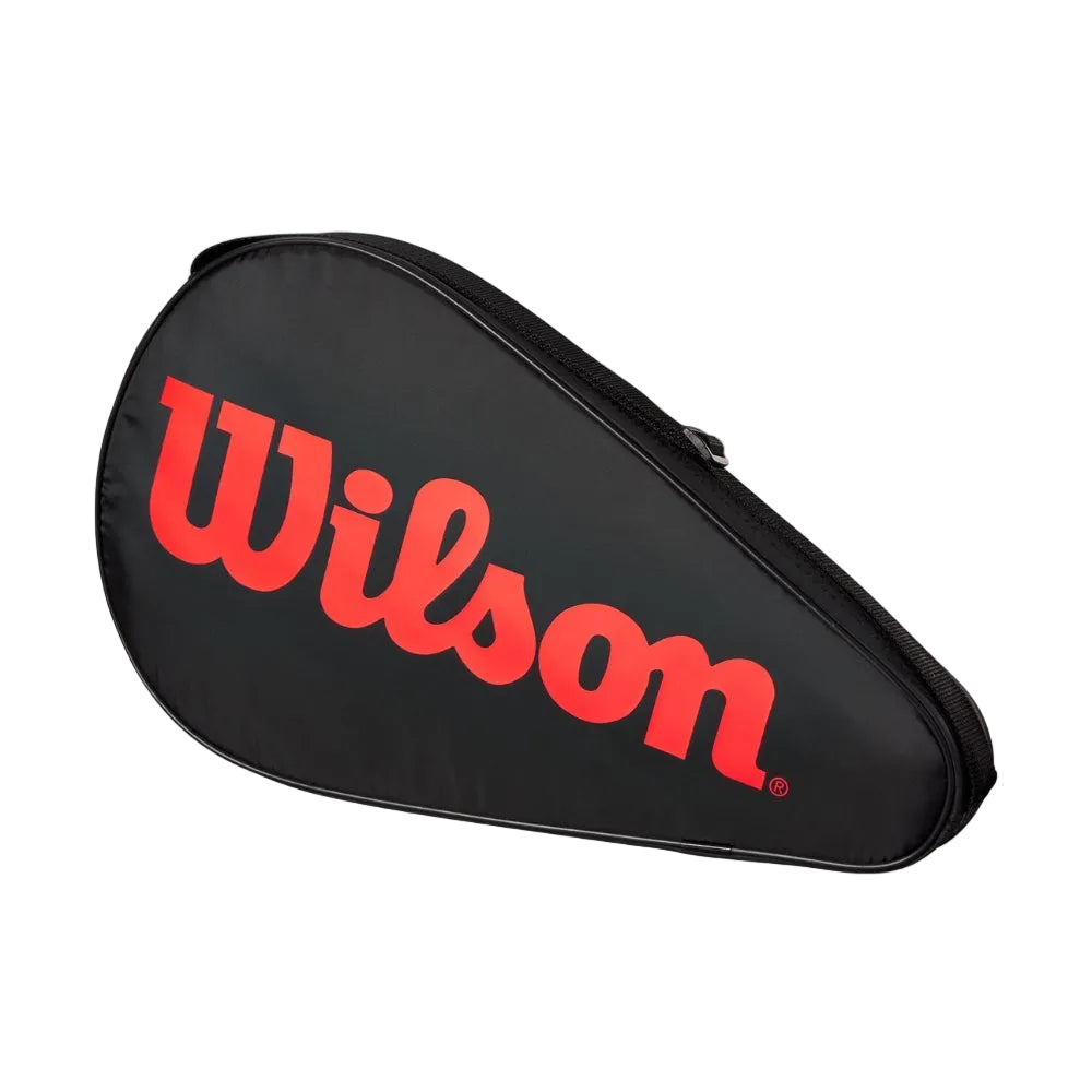 Funda para Pala de Padel Wilson | Negro e Infrared