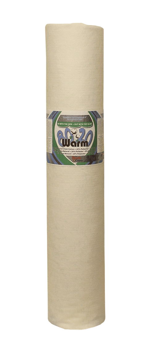 Warm 80/20 Blend 110" x 25 YD Batting