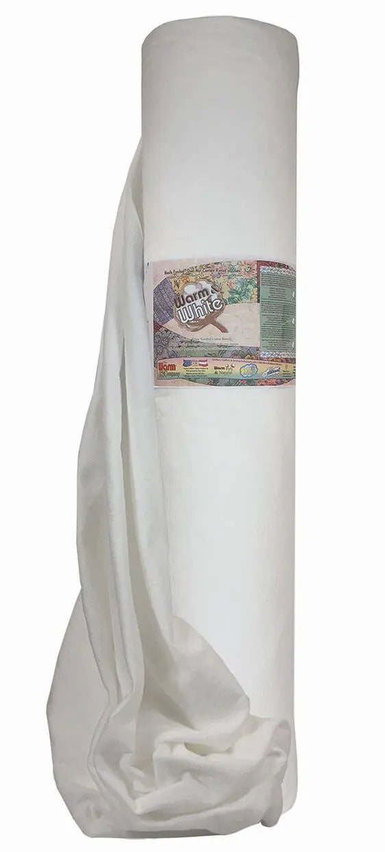 Batting de Algodón Warm & White 124" x 30 YD