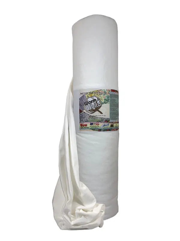 Warm & White 90" x 40 YD Cotton Batting