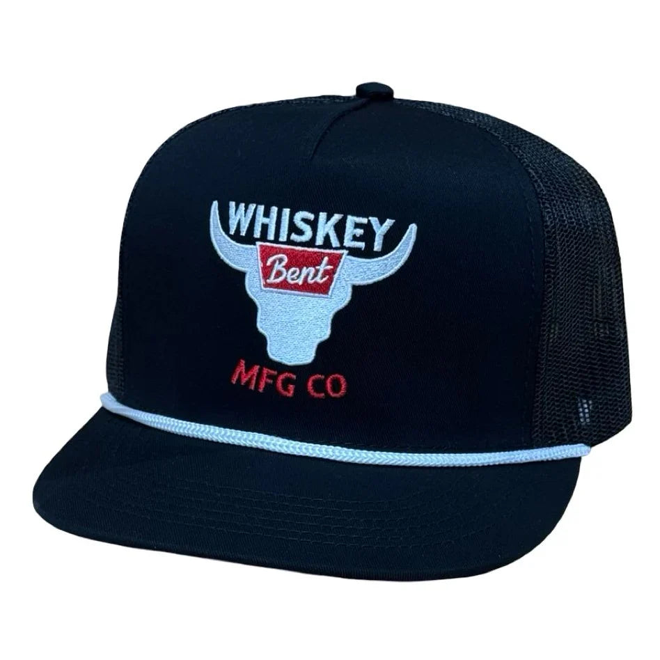 Banquet Black Trucker Hat | Whiskey Bent
