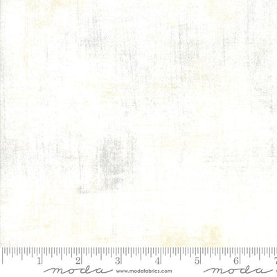 Tissu Vanilla Grunge Basics Blanc - 44"/45" par Yard