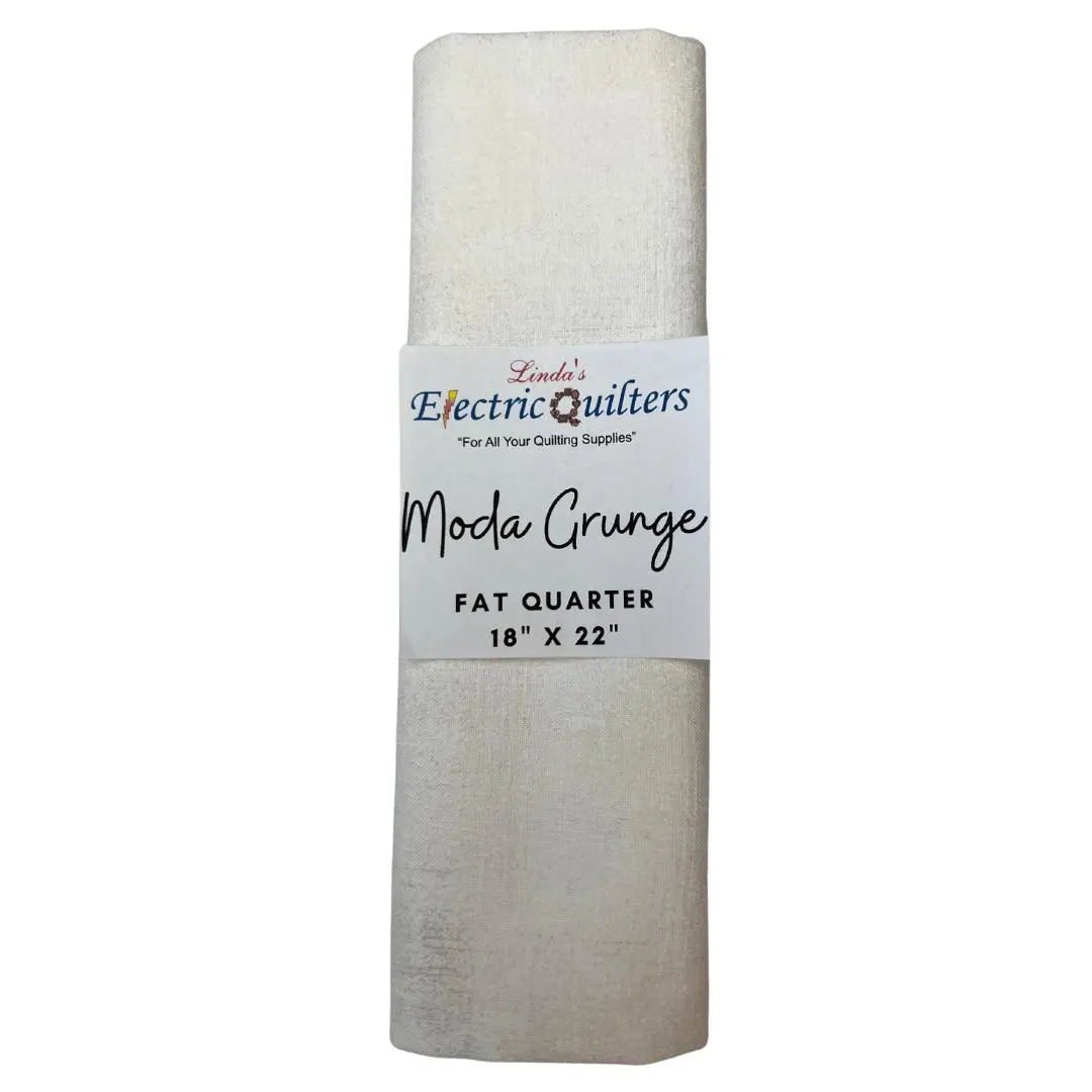 101 Papel Blanco Moda Grunge Fat Quarter - Tela de Algodón Premium