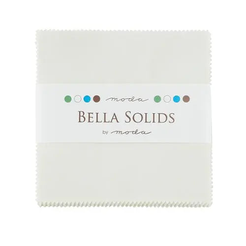 Pack de Charms Bella Solids en Porcelaine Blanche