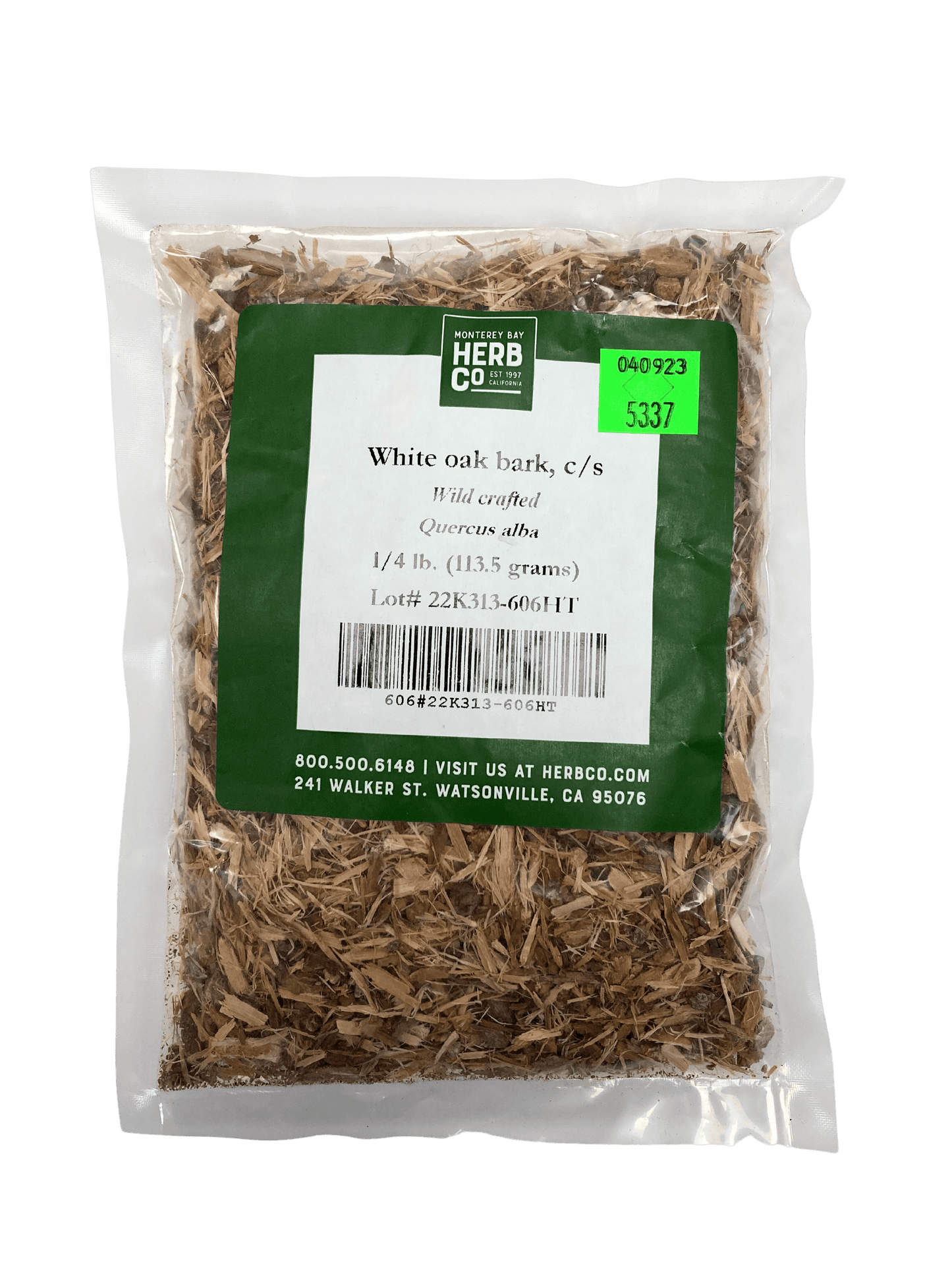 Premium Cut White Oak Bark for Natural Remedies - Korvel