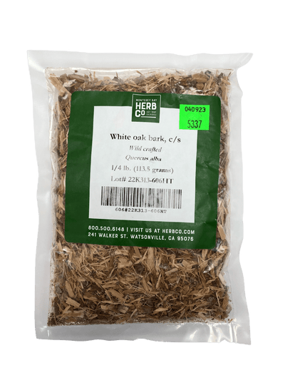 Premium Cut White Oak Bark for Natural Remedies - Korvel