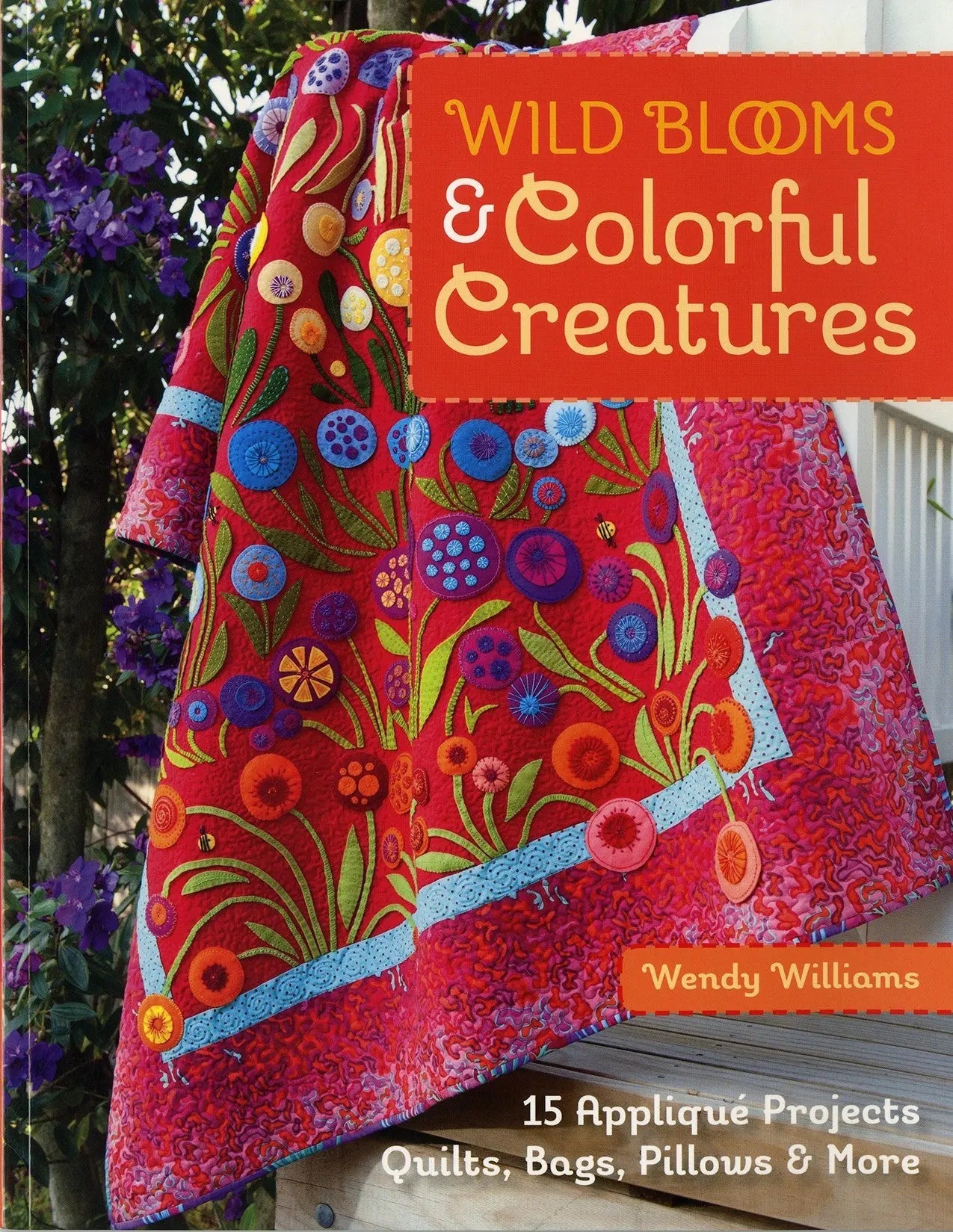Fleurs Sauvages et Créatures Colorées Livre de Modèles de Couture