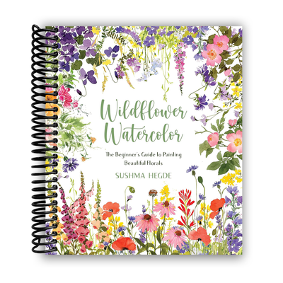 Blooming Creativity: Your Ultimate Guide to Watercolor Floral Art (Spiral Bound) - Korvel