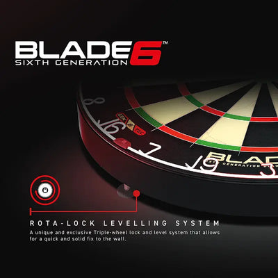 Winmau Blade 6 Steel Tip Dartboard - Korvel