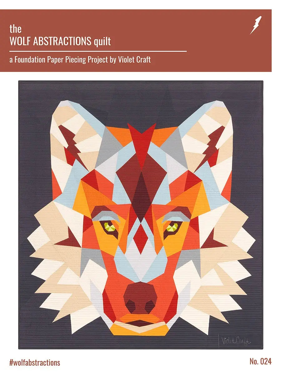 Wolf Abstractions Quilt - Elegant Crafting Pattern