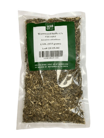 Premium Cut Wormwood Herb for Digestive Support - Korvel