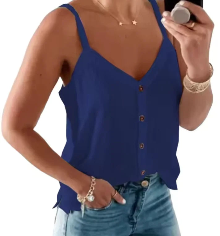 Blouse à bretelles élégante dénudée des épaules - Chic et confortable