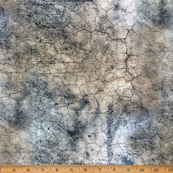 Gravel Concrete Hammer Down Cotton Fabric Per Yard